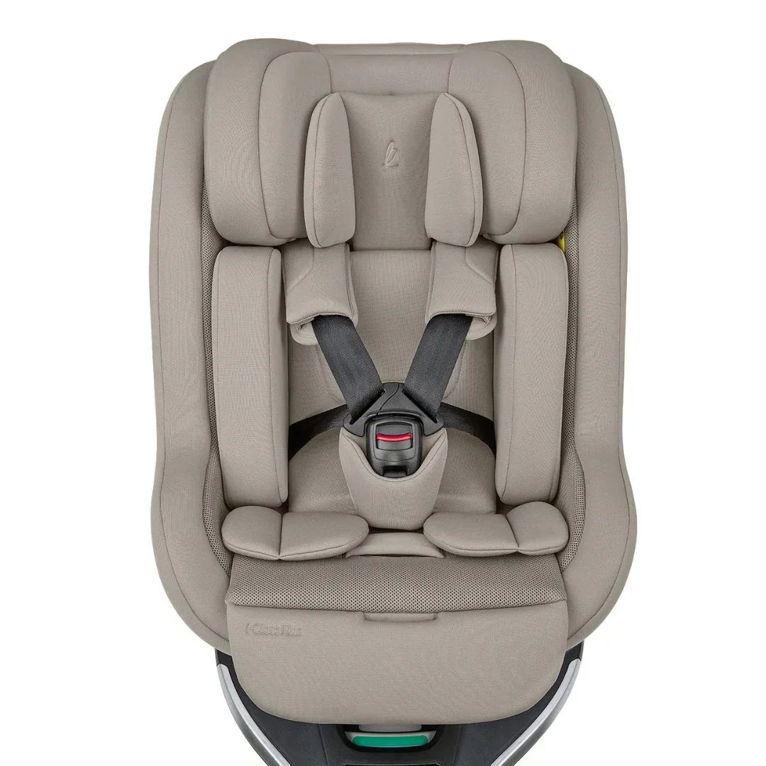 KikkaBoo® Platinum 5in1 Stroller Goya Champagne + i-Class i-SIZE Car Seat (40-87 cm) + i-Class Plus i-SIZE Car Seat (40-105 cm) + i-Class 360 Rotating Isofix Base - Image 25