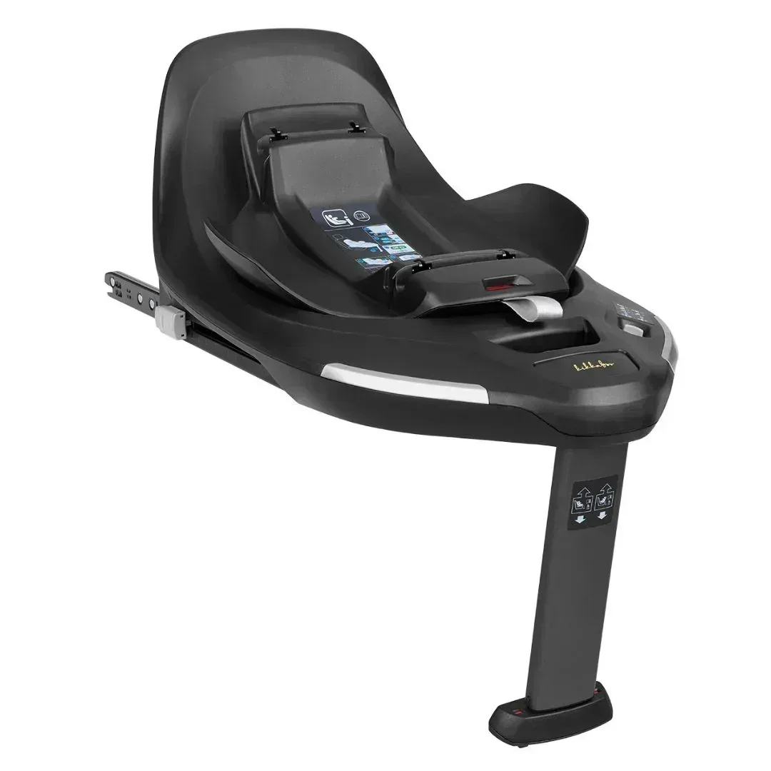 KikkaBoo® Platinum 4in1 Stroller Goya + i-Class i-SIZE Car Seat (40-87 cm) + i-Class 360 Rotating Isofix Base Noir - Image 24