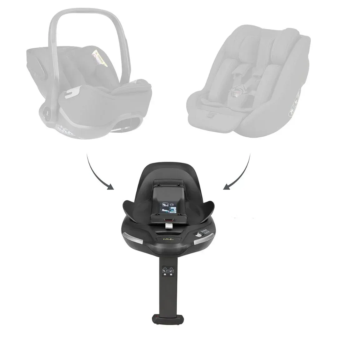 KikkaBoo® Platinum 5in1 Stroller Goya Champagne + i-Class i-SIZE Car Seat (40-87 cm) + i-Class Plus i-SIZE Car Seat (40-105 cm) + i-Class 360 Rotating Isofix Base - Image 34