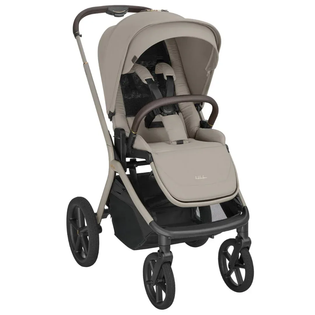 KikkaBoo® Platinum 4in1 Stroller Goya + i-Class i-SIZE Car Seat (40-87 cm) Champagne + i-Class 360 Rotating Isofix Base - Image 6