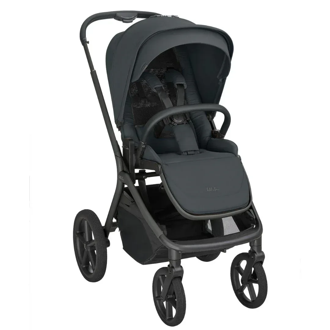 KikkaBoo® Platinum 4in1 Stroller Goya Graphite + i-Class i-SIZE Car Seat (40-87 cm) Noir + i-Class 360 Rotating Isofix Base - Image 6