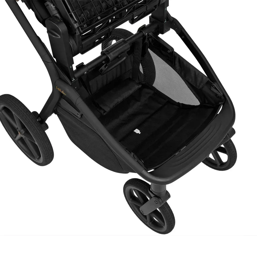 KikkaBoo® Platinum 4in1 Stroller Goya + i-Class i-SIZE Car Seat (40-87 cm) + i-Class 360 Rotating Isofix Base Noir - Image 13