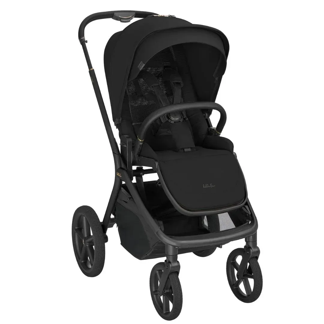 KikkaBoo® Platinum 4in1 Stroller Goya + i-Class i-SIZE Car Seat (40-87 cm) + i-Class 360 Rotating Isofix Base Noir - Image 6