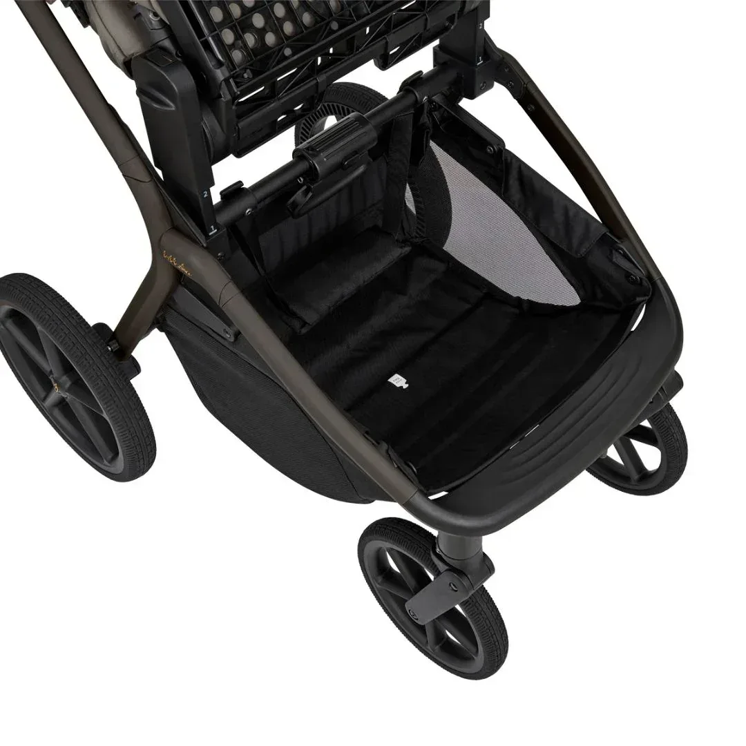 KikkaBoo® Platinum 4in1 Stroller Goya Mocca + i-Class i-SIZE Car Seat (40-87 cm) Noir + i-Class 360 Rotating Isofix Base - Image 13
