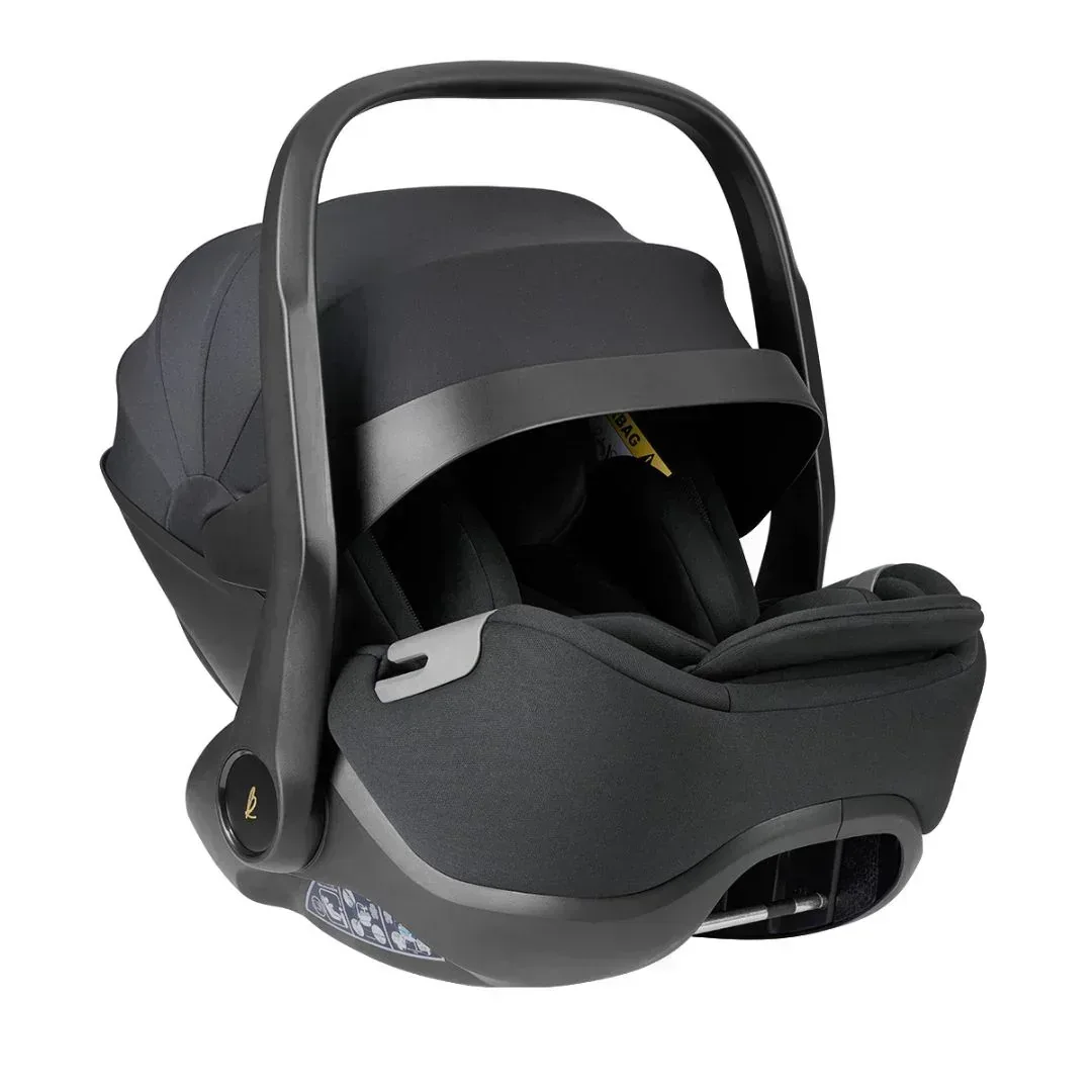 KikkaBoo® Platinum 4in1 Stroller Goya + i-Class i-SIZE Car Seat (40-87 cm) + i-Class 360 Rotating Isofix Base Noir - Image 19