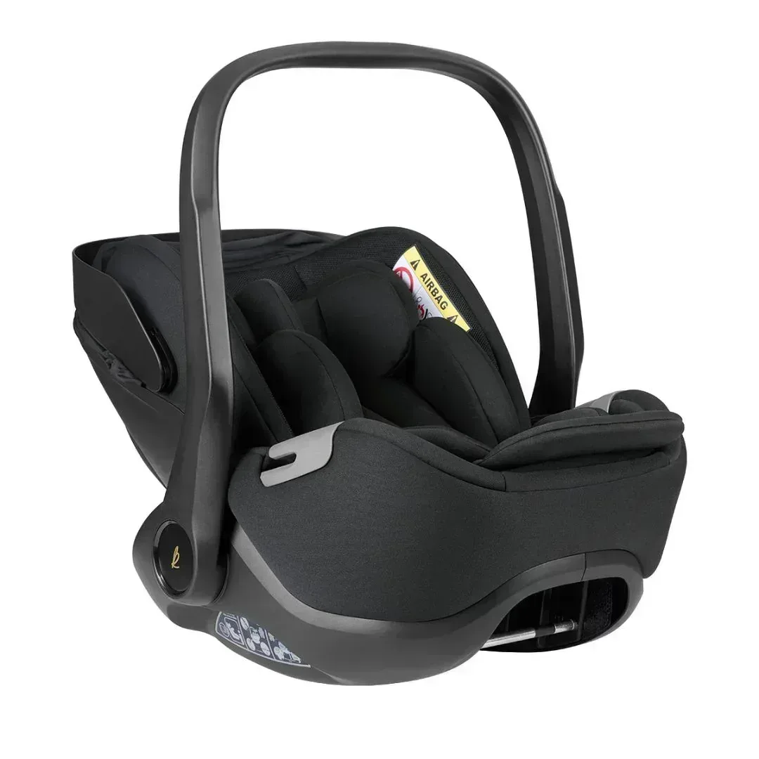 KikkaBoo® Platinum 4in1 Stroller Goya + i-Class i-SIZE Car Seat (40-87 cm) + i-Class 360 Rotating Isofix Base Noir - Image 20