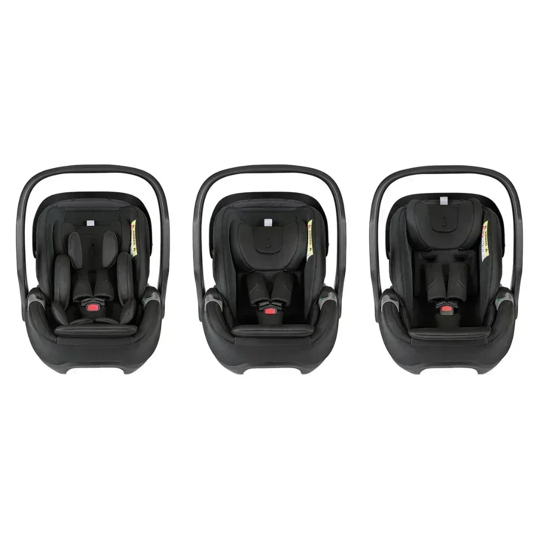 KikkaBoo® Platinum 4in1 Stroller Goya + i-Class i-SIZE Car Seat (40-87 cm) + i-Class 360 Rotating Isofix Base Noir - Image 21