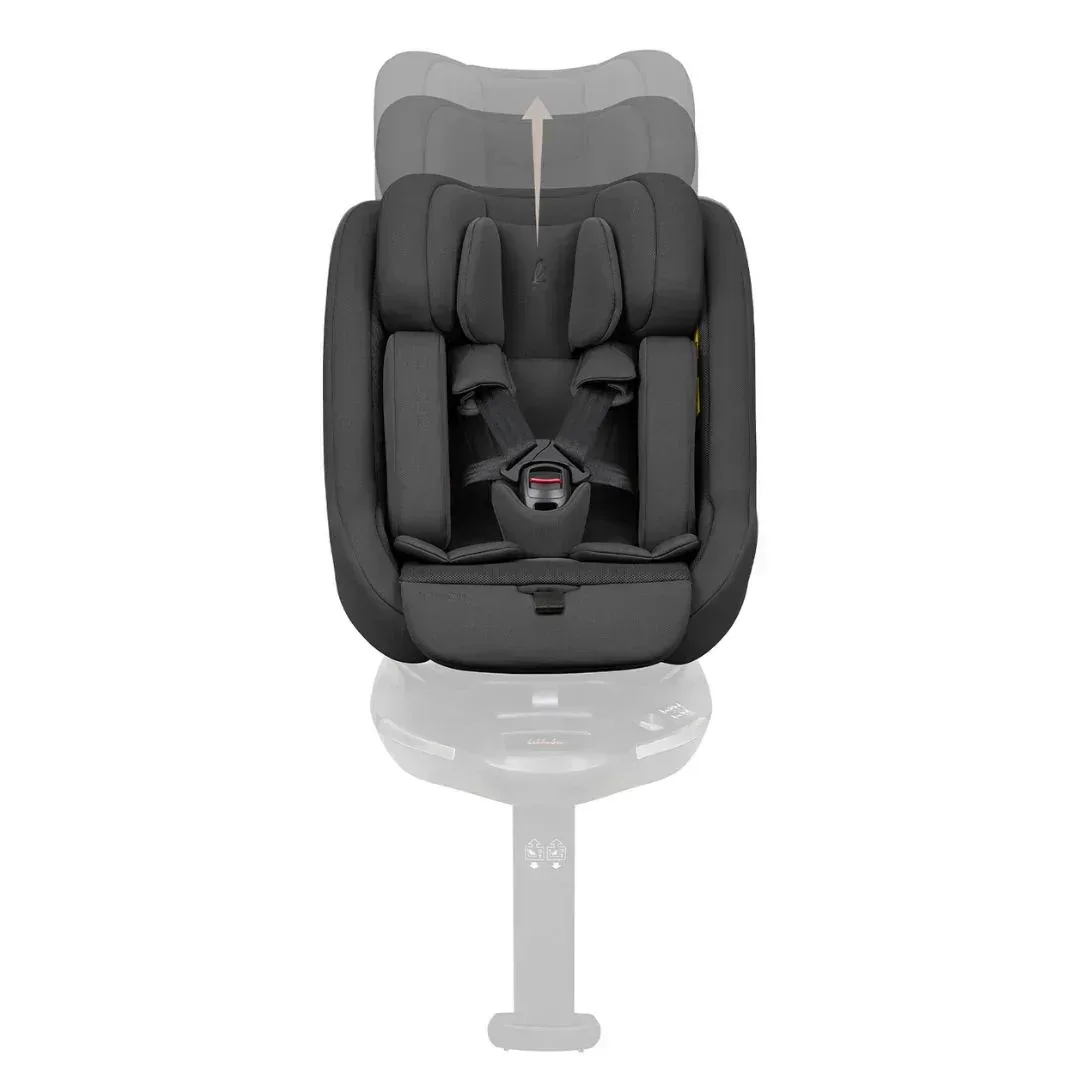 KikkaBoo® i-Class Plus i-SIZE Car Seat (40-105 cm) Noir - Image 4
