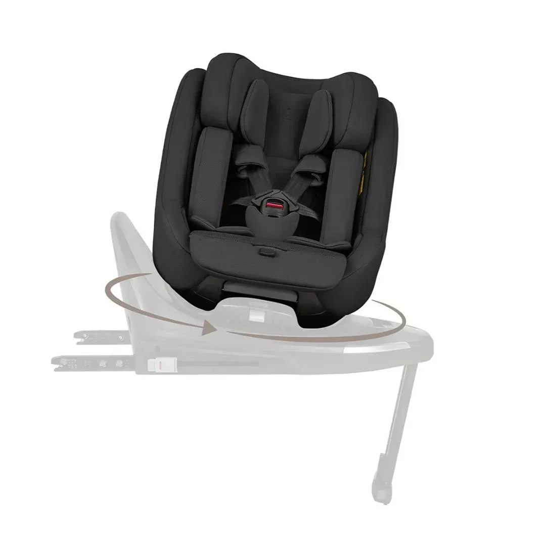 KikkaBoo® i-Class Plus i-SIZE Car Seat (40-105 cm) Noir - Image 7