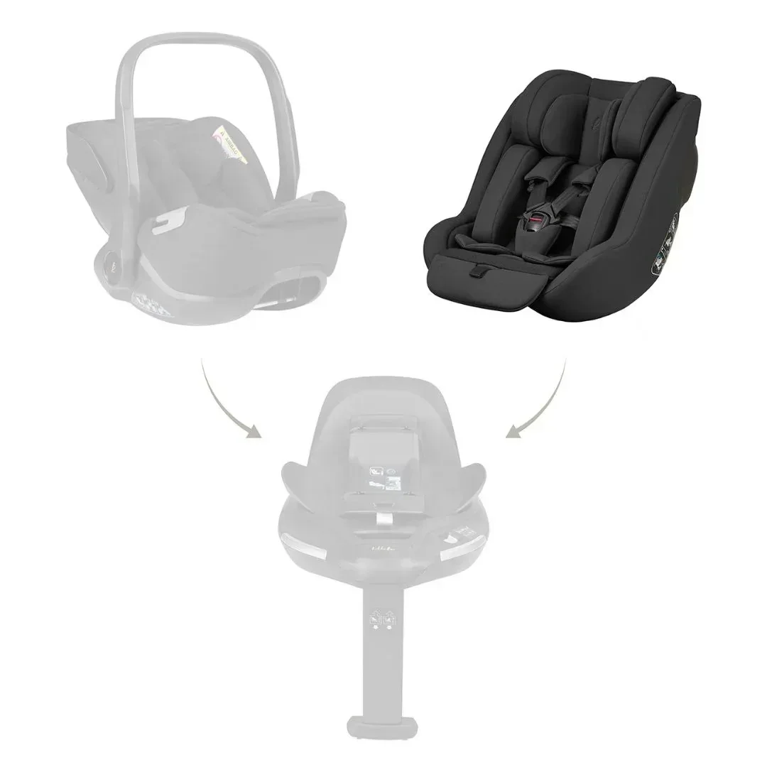 KikkaBoo® i-Class Plus i-SIZE Car Seat (40-105 cm) Noir - Image 6