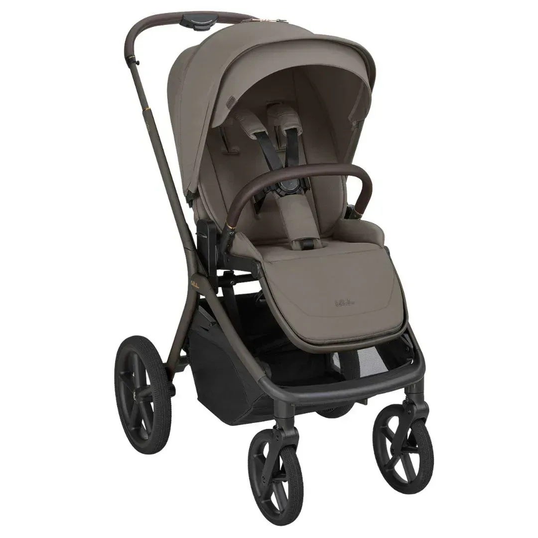 KikkaBoo® Platinum 4in1 Stroller Goya Mocca + i-Class i-SIZE Car Seat (40-87 cm) Noir + i-Class 360 Rotating Isofix Base - Image 5