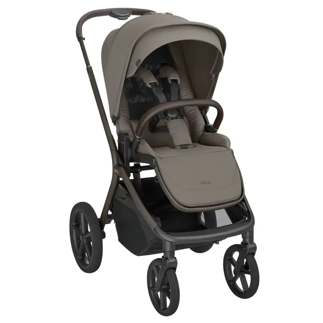 KikkaBoo® Platinum 4in1 Stroller Goya Mocca + i-Class i-SIZE Car Seat (40-87 cm) Noir + i-Class 360 Rotating Isofix Base - Image 6