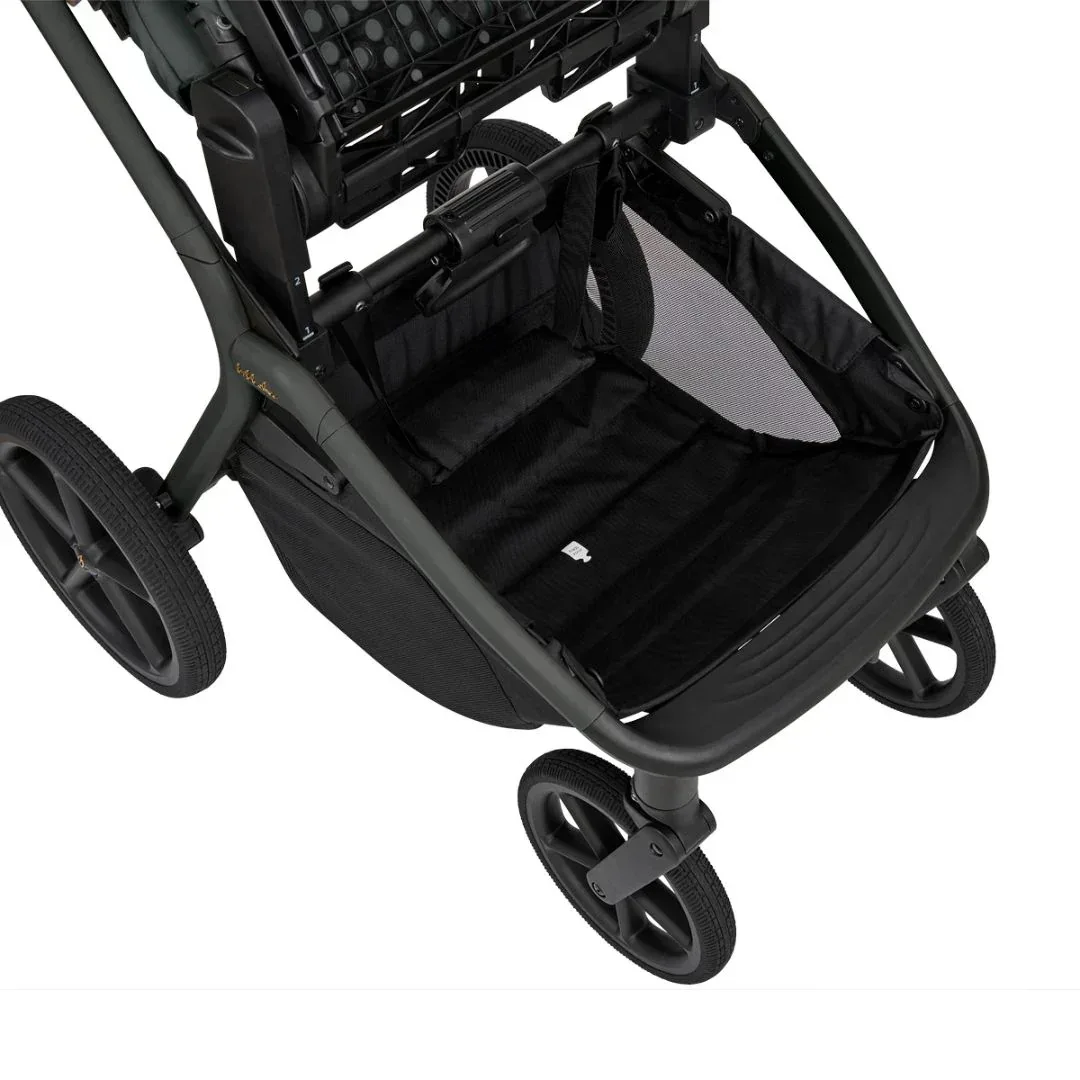 KikkaBoo® Platinum 4in1 Stroller Goya Olive + i-Class i-SIZE Car Seat (40-87 cm) Noir + i-Class 360 Rotating Isofix Base - Image 13