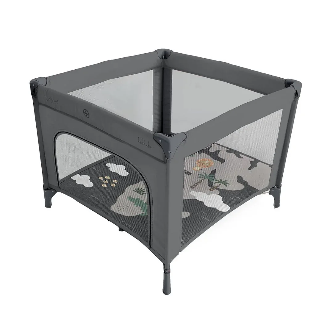 KikkaBoo® Playpen Enjoy Africa Grey 2026