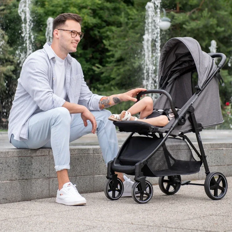 KikkaBoo® Pushchair Alexa Dark Grey - Image 12