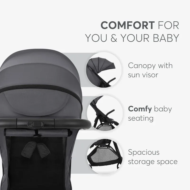 KikkaBoo® Pushchair Alexa Peach - Image 8