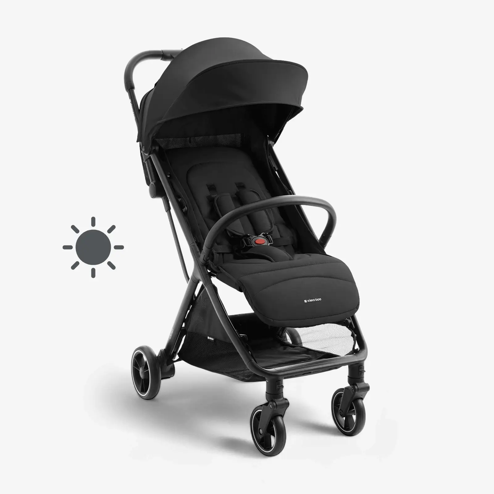 KikkaBoo® Pushchair Lauren Black 2025 - Image 7