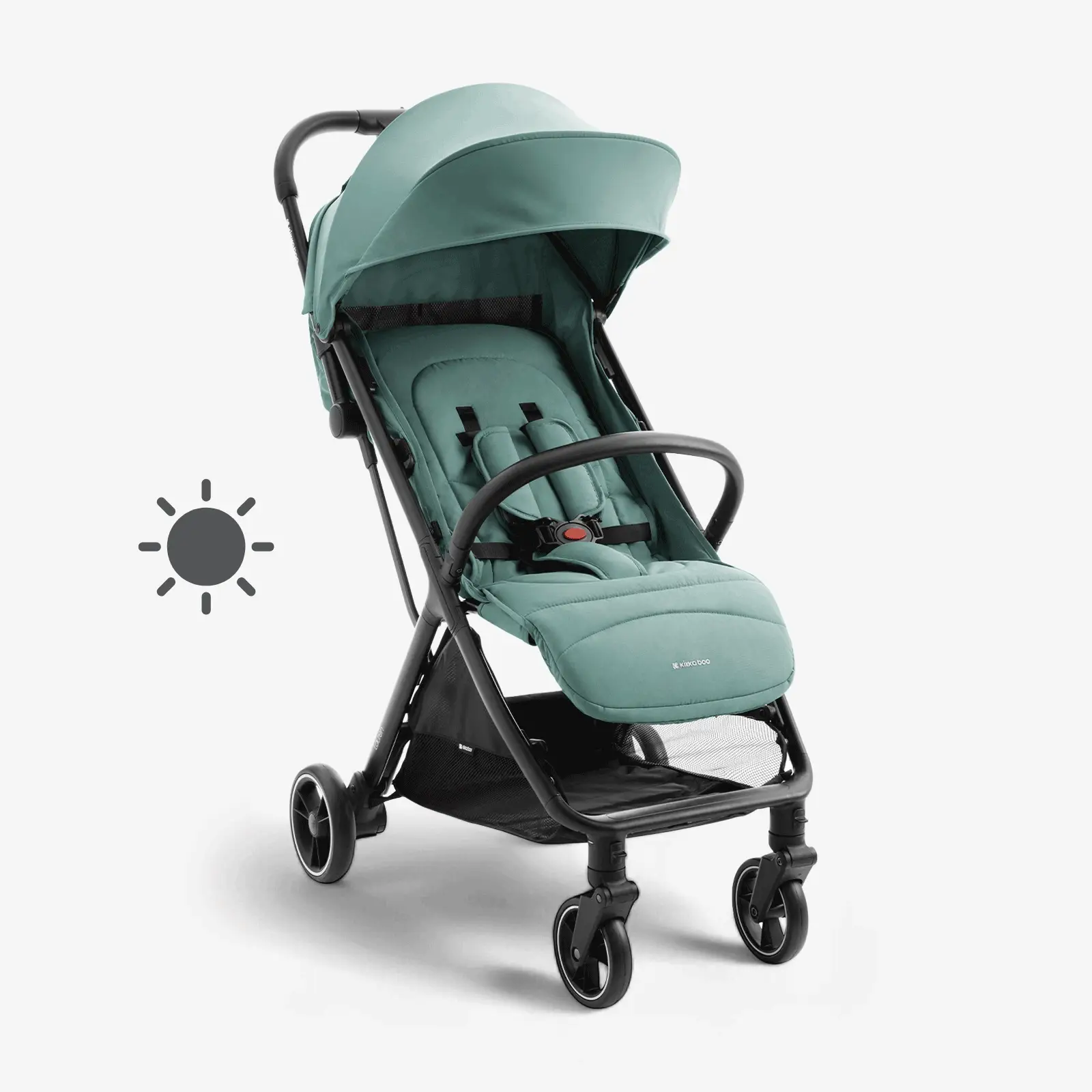 KikkaBoo® Pushchair Lauren Mint 2025 - Image 7