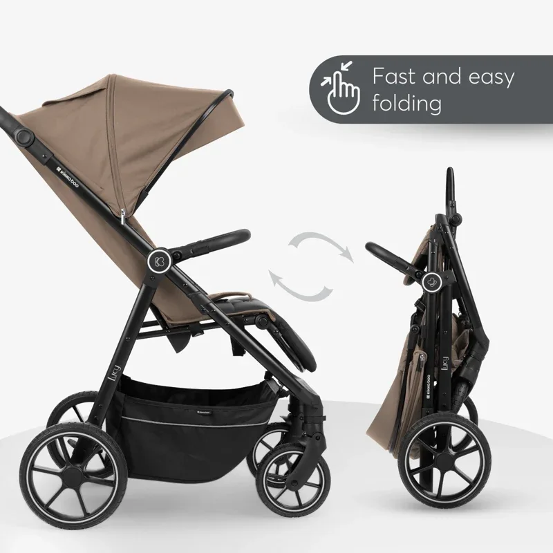 KikkaBoo® Pushchair Lucy Beige - Image 4