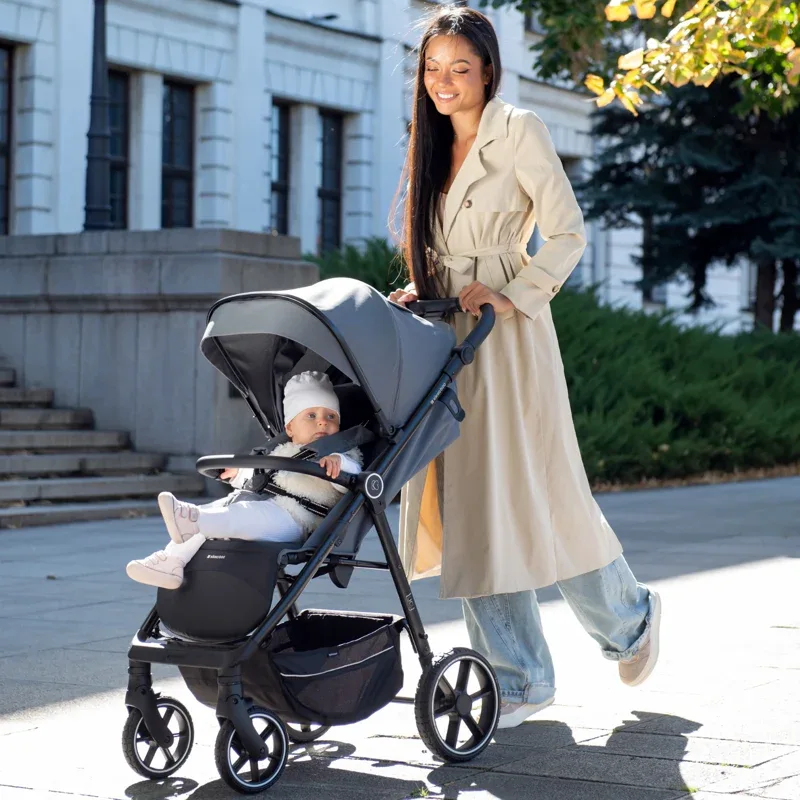 KikkaBoo® Pushchair Lucy Black - Image 7