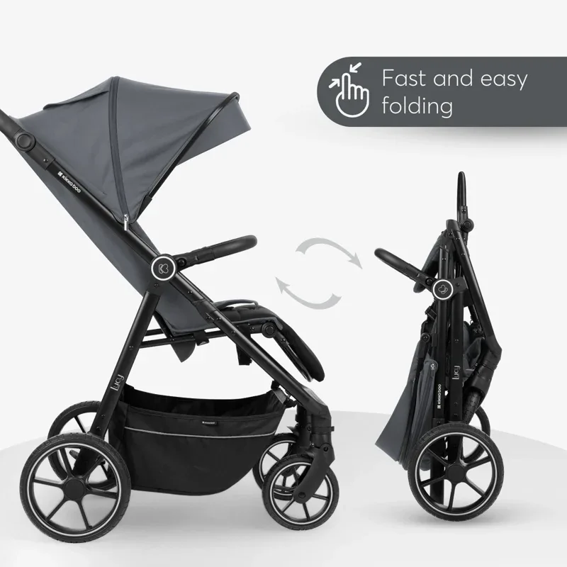 KikkaBoo® Pushchair Lucy Grey - Image 4