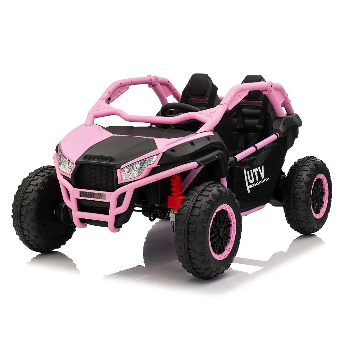 KikkaBoo® Rechargeable car Candy Buggy Pink + 12V/10AH