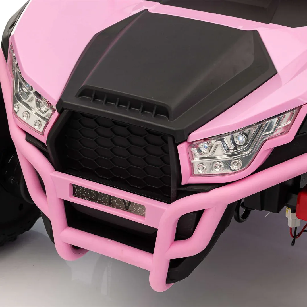 KikkaBoo® Rechargeable car Candy Buggy Pink + 12V/10AH - Image 10
