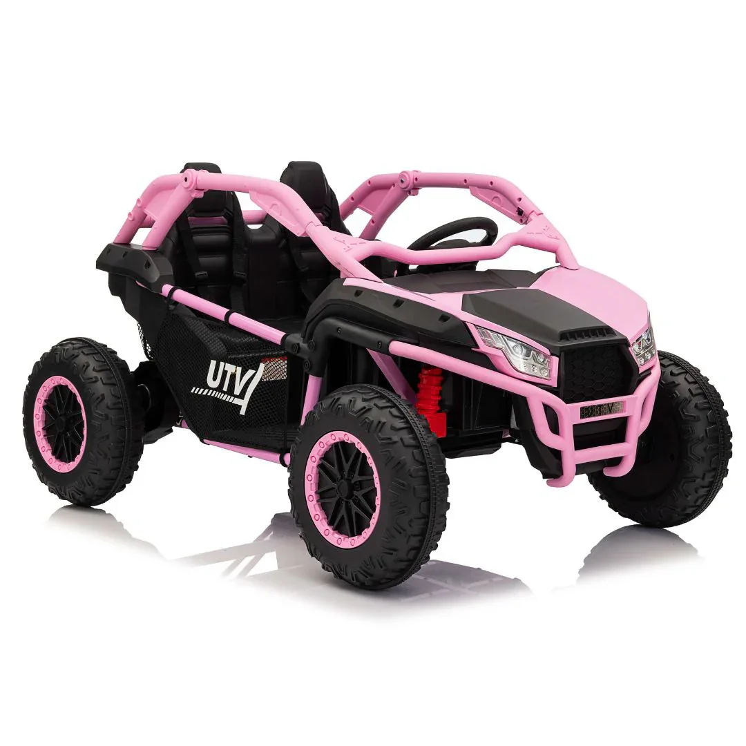 KikkaBoo® Rechargeable car Candy Buggy Pink + 12V/10AH - Image 2