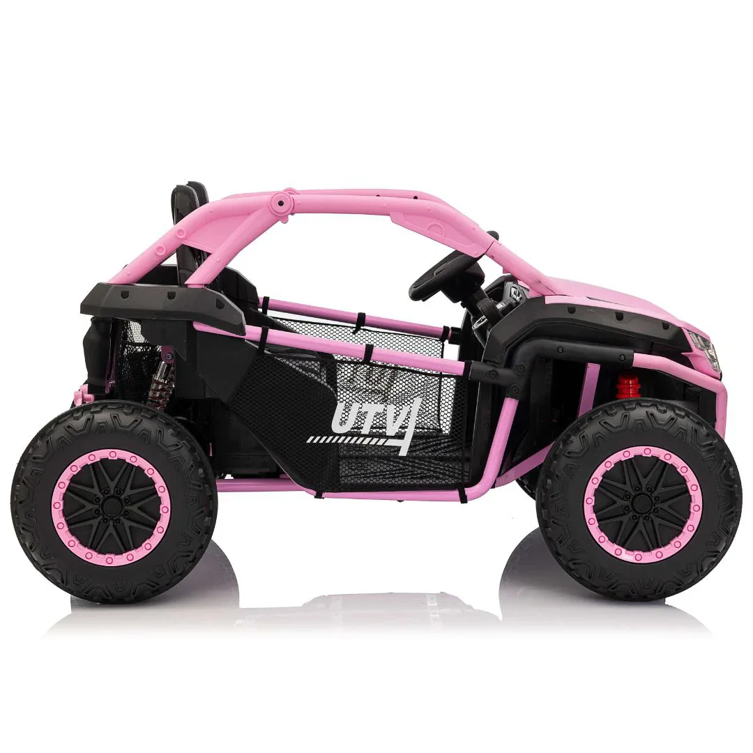 KikkaBoo® Rechargeable car Candy Buggy Pink + 12V/10AH - Image 4
