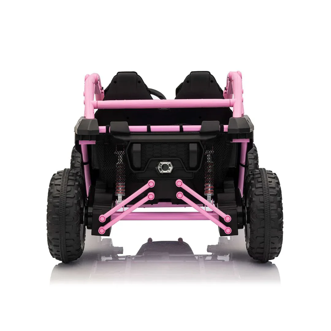 KikkaBoo® Rechargeable car Candy Buggy Pink + 12V/10AH - Image 5