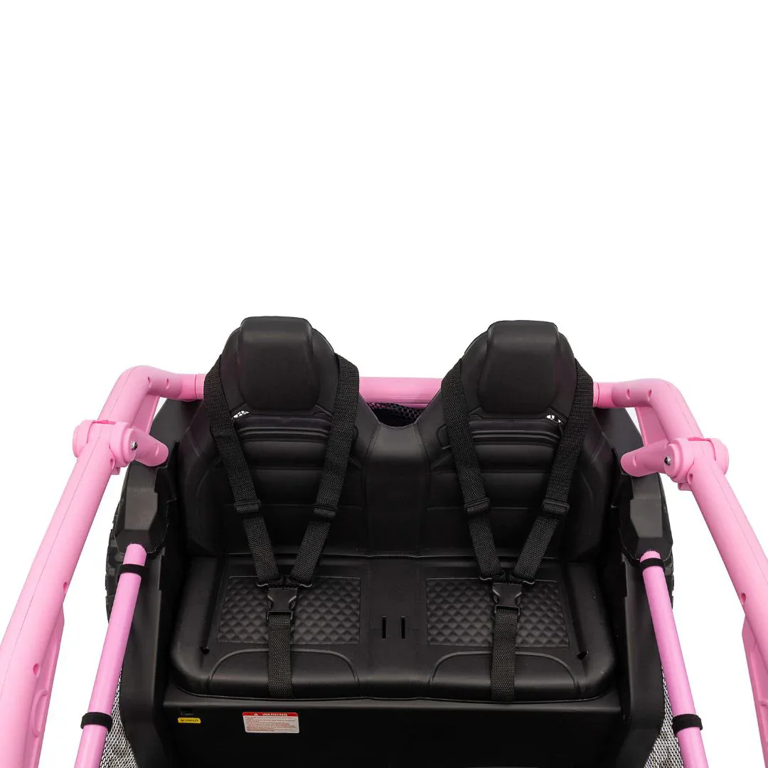 KikkaBoo® Rechargeable car Candy Buggy Pink + 12V/10AH - Image 8