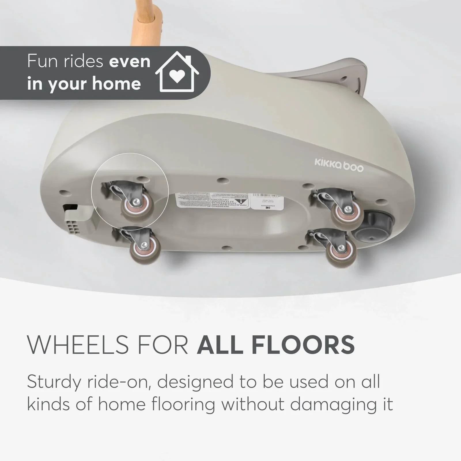 KikkaBoo® Ride-On Sizzy Beige - Image 8