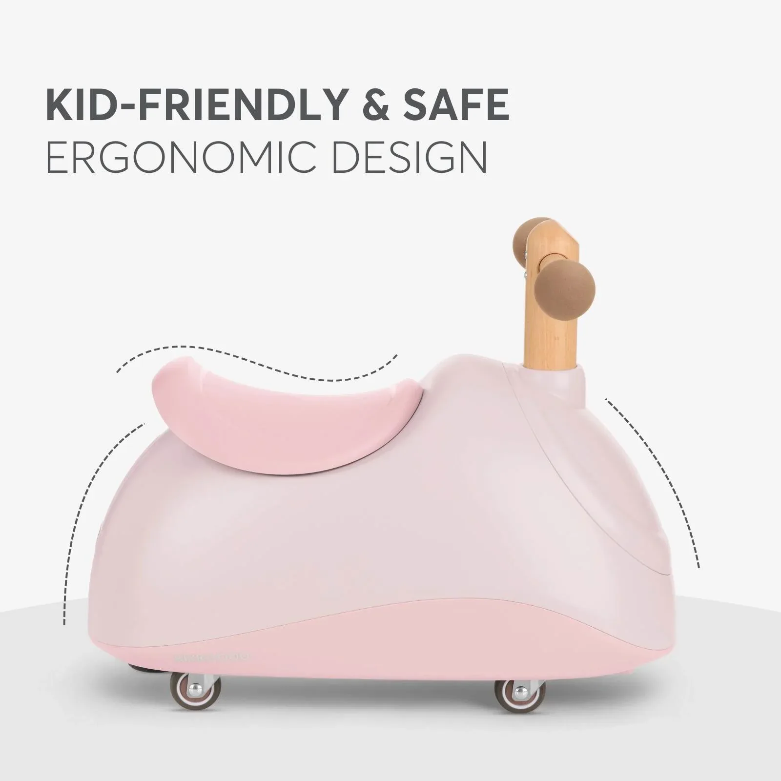 KikkaBoo® Ride-On Sizzy Pink - Image 6