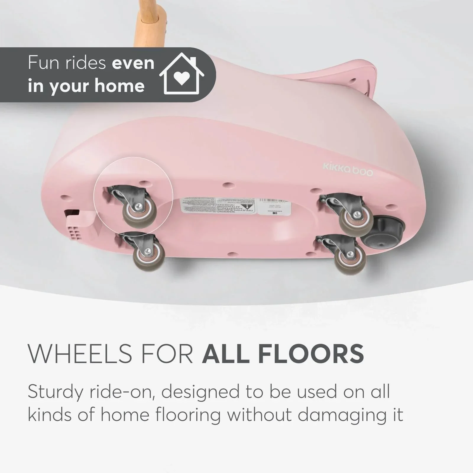 KikkaBoo® Ride-On Sizzy Pink - Image 9