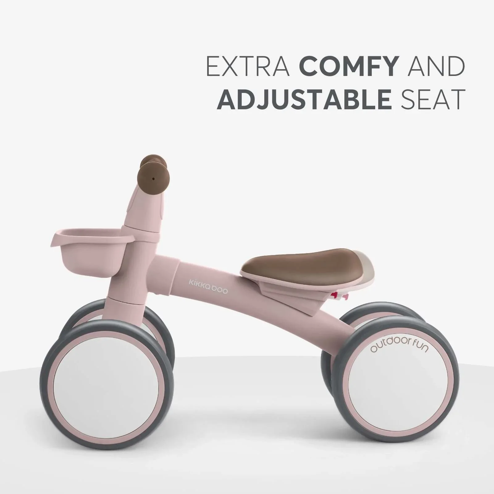 KikkaBoo® Ride-On Zipi Pink - Image 2