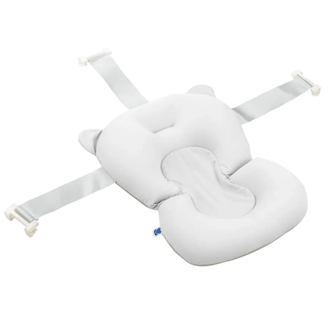 KikkaBoo® Soft bath support Bear White - Image 2