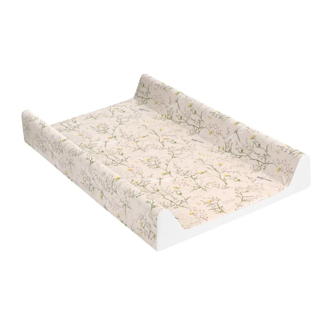 KikkaBoo® Soft PVC changing pad 80x50cm Secret Garden Beige - Image 2