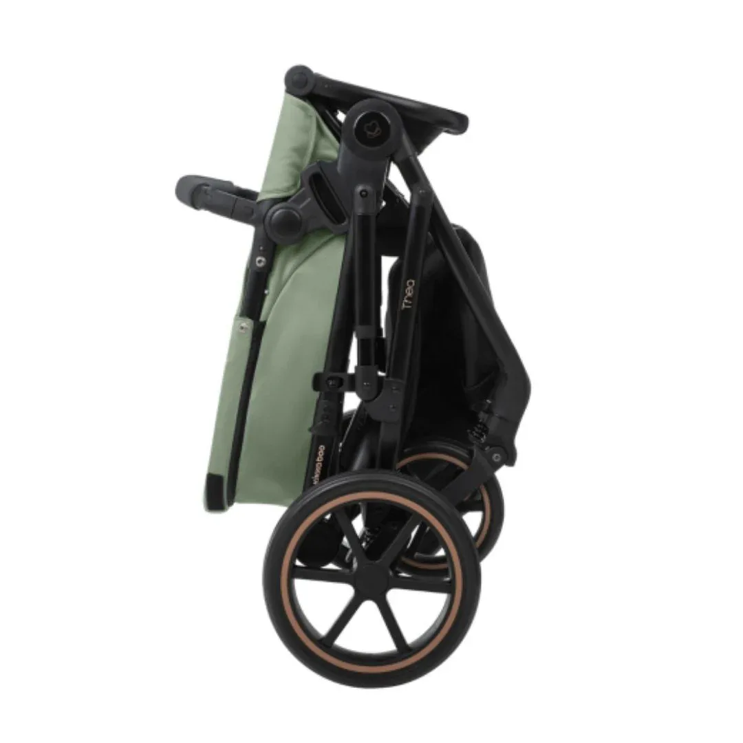 KikkaBoo® Stroller 2in1 with carrycot Thea Army Green - Image 25
