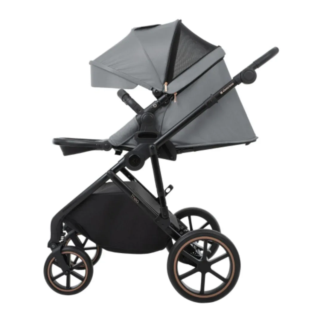 KikkaBoo® Stroller 2in1 with carrycot Thea Grey - Image 10