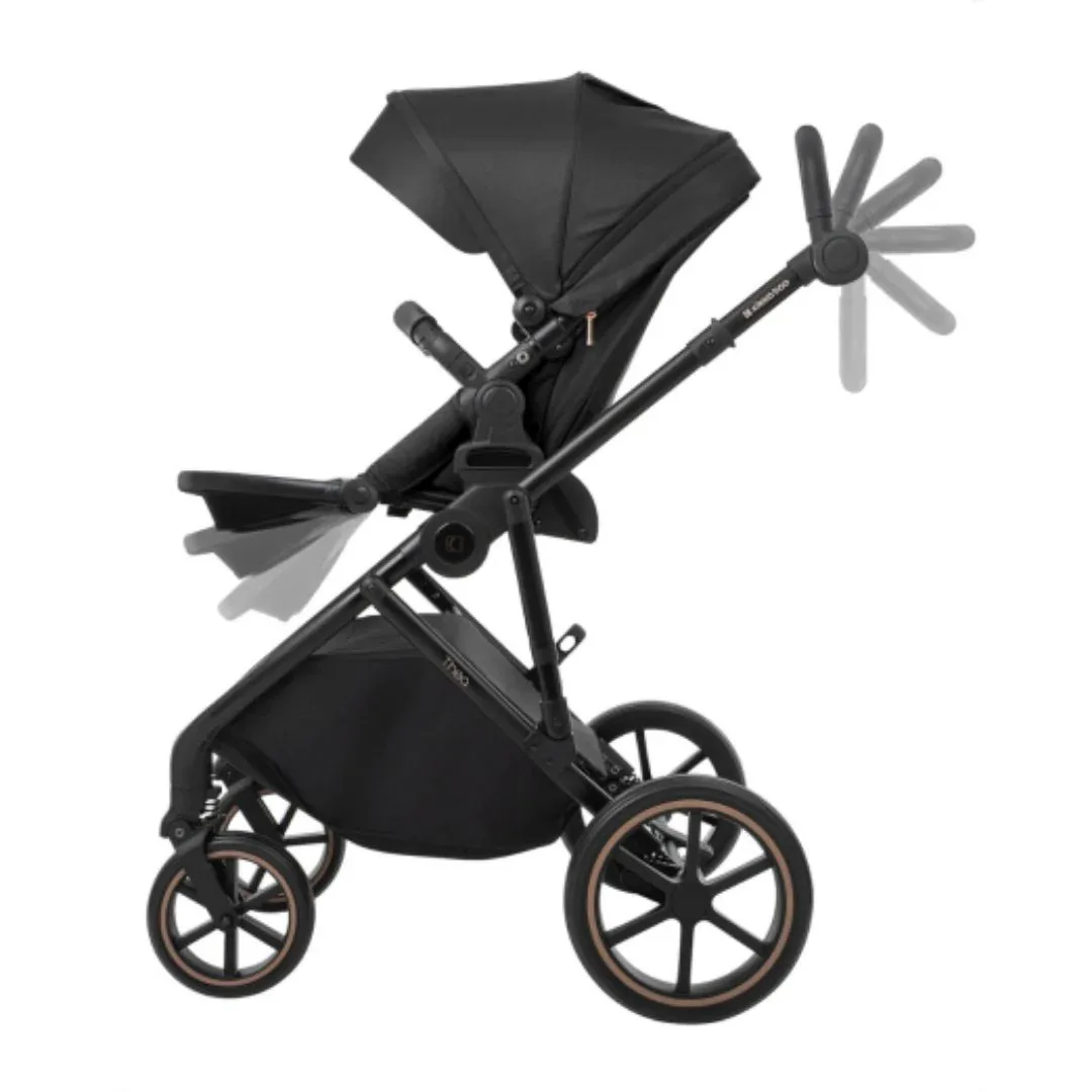 KikkaBoo® Stroller 2in1 with carrycot Thea Black - Image 20