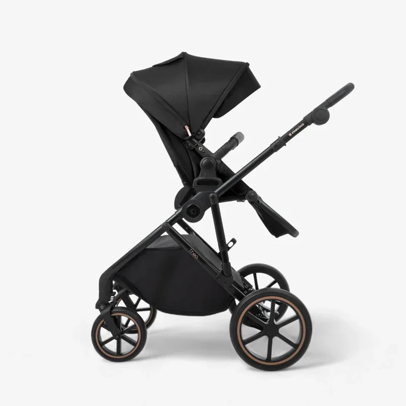 KikkaBoo® Stroller 2in1 with carrycot Thea Black - Image 4