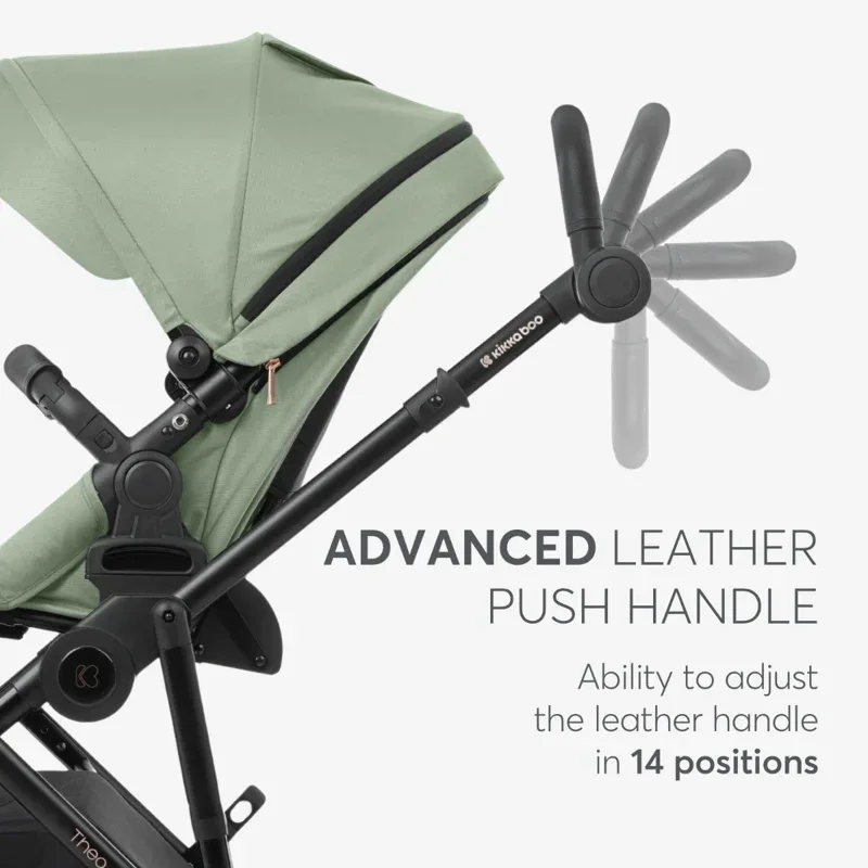 KikkaBoo® Stroller 2in1 with carrycot Thea Grey - Image 27