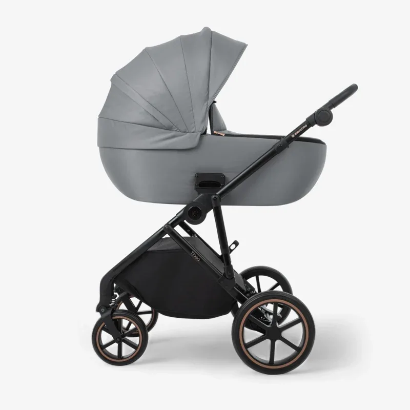 KikkaBoo® Stroller 2in1 with carrycot Thea Grey - Image 3