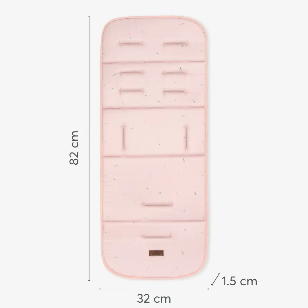 KikkaBoo® Stroller liner Butterfly Dance Pink - Image 3