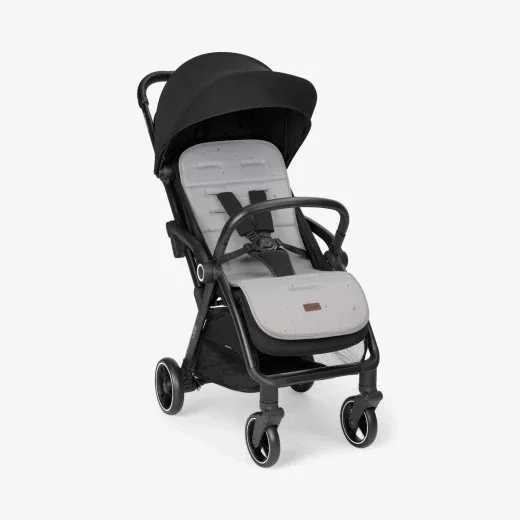 KikkaBoo® Stroller liner Dreamy Fields Grey - Image 4