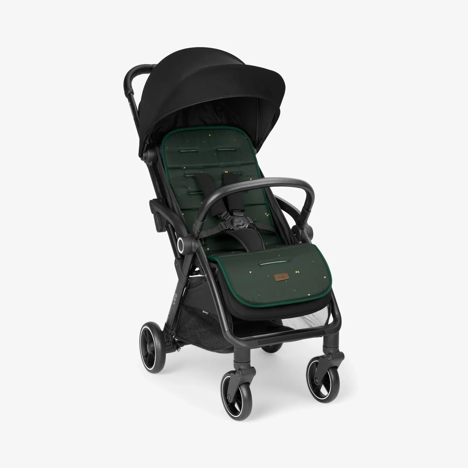 KikkaBoo® Stroller liner Secret Garden Deep Green - Image 4