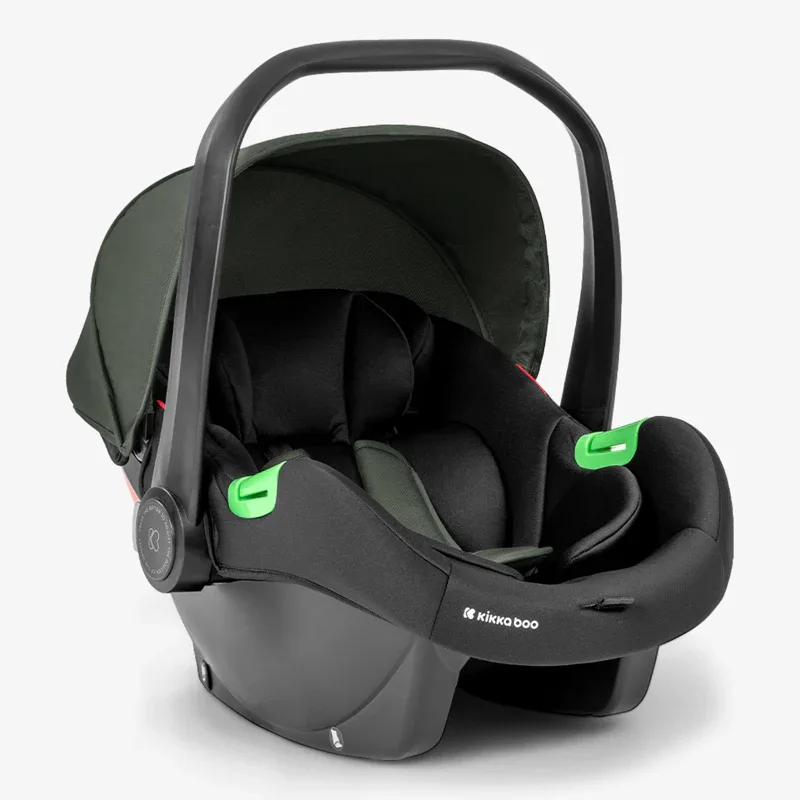 KikkaBoo® Stroller with carrycot 3v1 Ava Army Green - Image 15