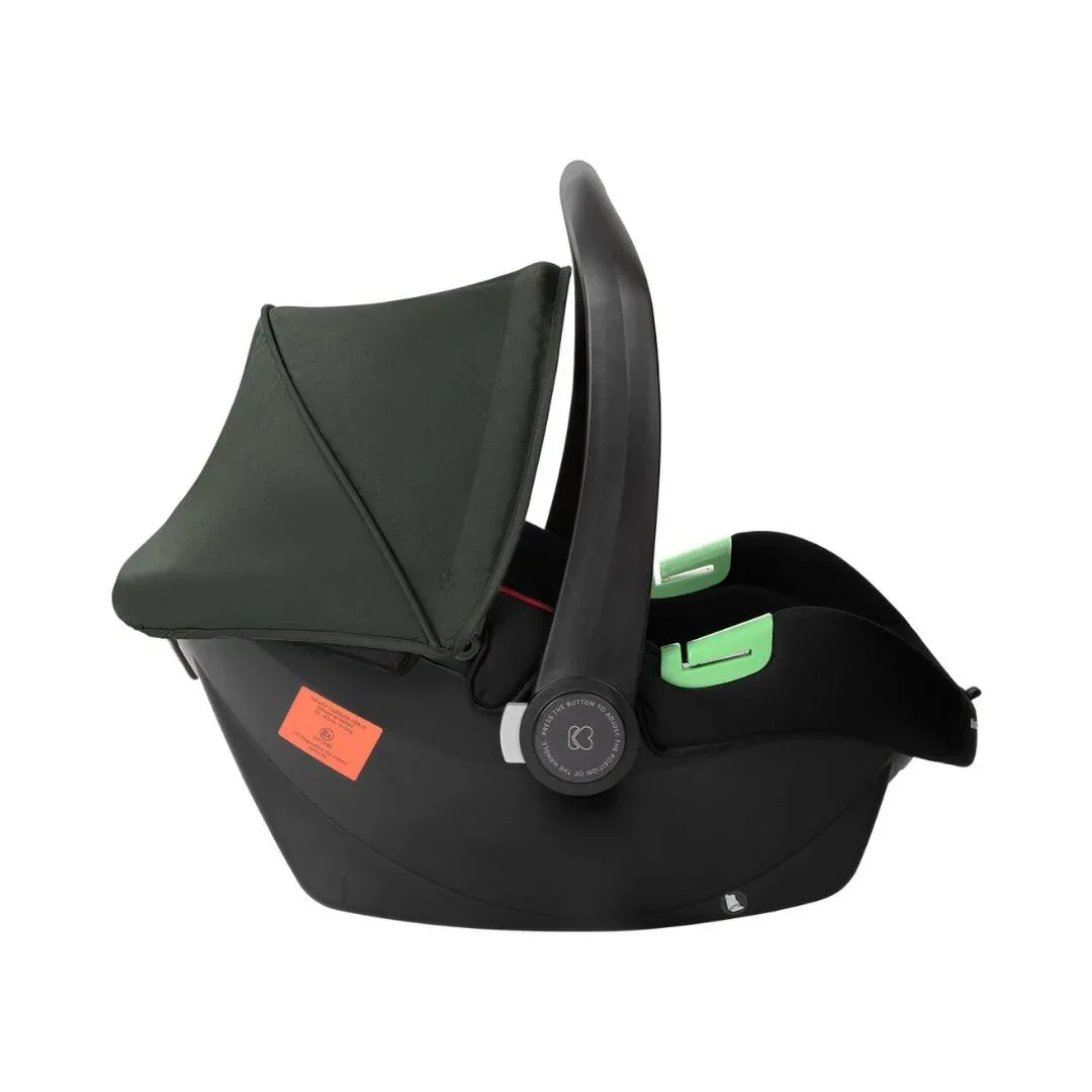 KikkaBoo® Stroller with carrycot 3v1 Ava Army Green - Image 9