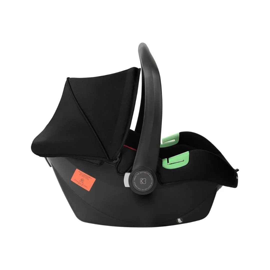 KikkaBoo® Stroller with carrycot 3v1 Ava Black - Image 17