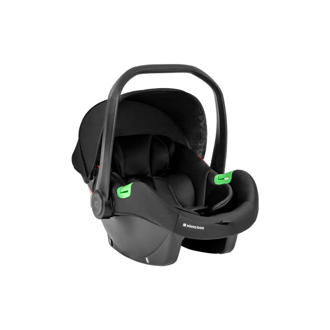 KikkaBoo® Stroller with carrycot 3v1 Ava Black - Image 18